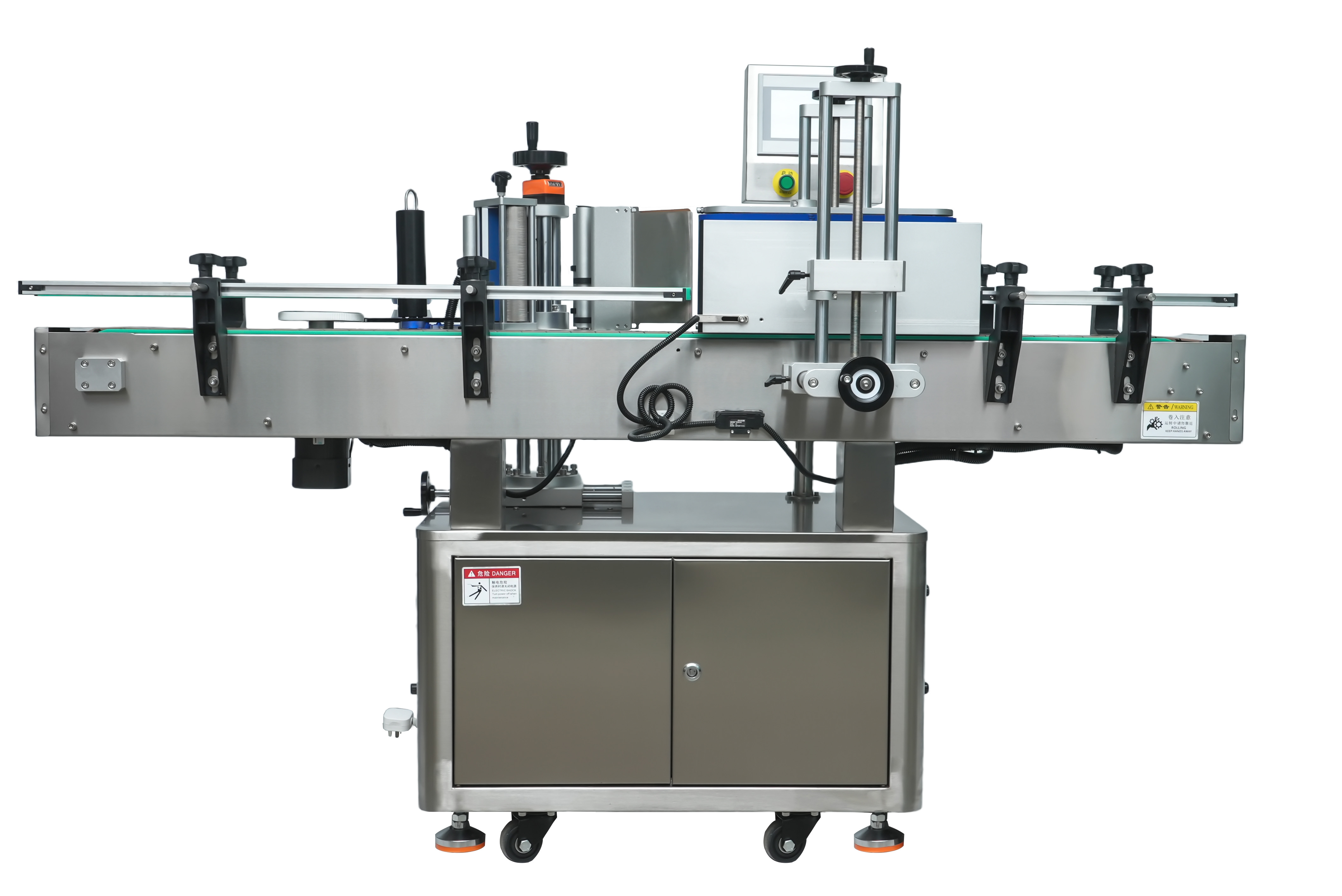 全自動搓滾貼標(biāo)機